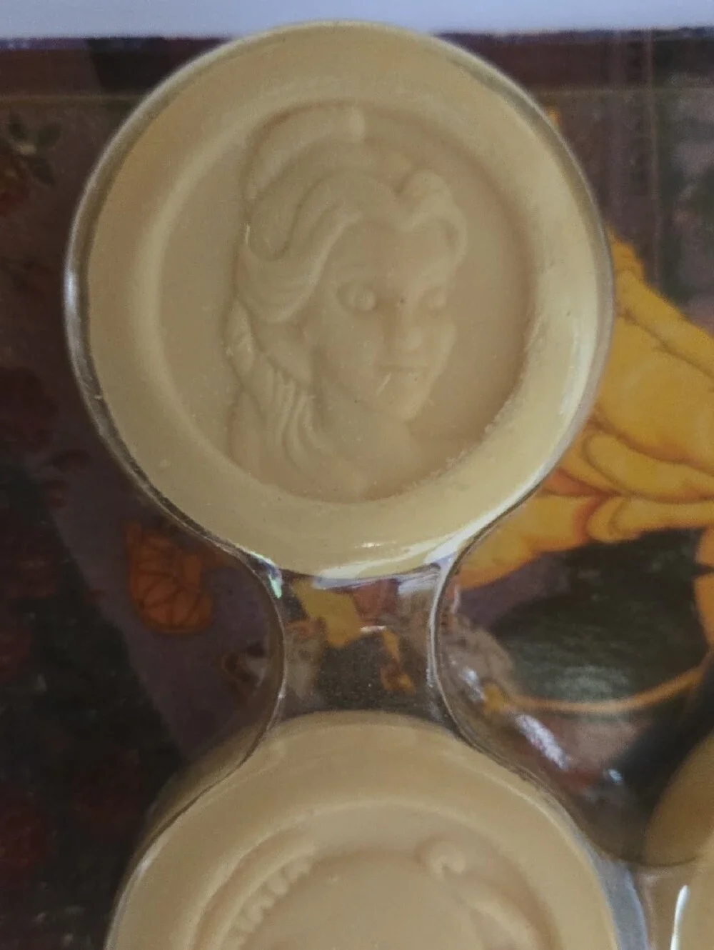 Vintage Walt Disney Beauty and the Beast Bar Soap 4x5.4oz. Made in USA